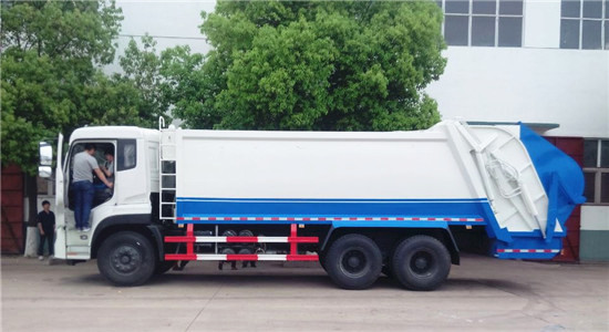 東風天龍壓縮式垃圾車︱20噸壓縮式垃圾車圖片