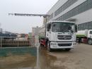 東風D9旋轉伸縮臂鐵路抑塵車-程力12方煤炭運輸降塵_大同煤場抑塵灑水車_運煤抑塵劑固化劑噴灑